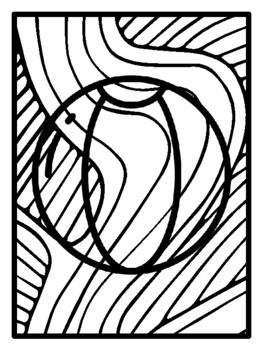 29 Summer Games Pop Art Inspired Coloring Pages, Early Finisher