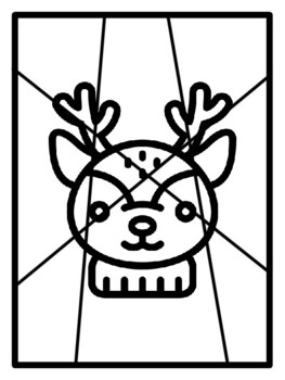 30 Kindergarten Winter Animals Coloring Pages, Pop Art Early Finisher