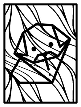 30 Origami Early Finisher Packet, Pop Art Coloring Pages