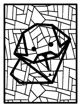 30 Origami Geometric Coloring Pages, Early Finisher Activities