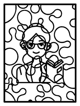 30 Professions End of Year Activities, Pop Art Coloring Pages