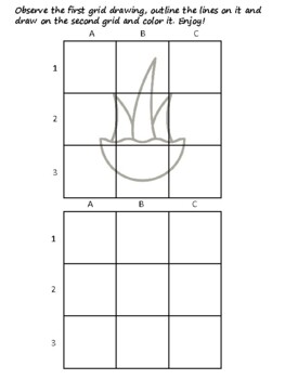 31 Indoor Plants Easy Grid Drawing Activities, Indoor Plants Art