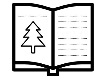 32 Christmas Tree, Picture Writing Prompts, Early Finisher