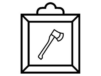 33 Camping Coloring Pages, Picture Frame Theme, Early Finisher