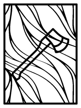 33 Camping Early Finisher Packet, Pop Art Coloring Pages