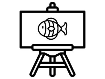 39 Ocean Coloring Pages, Easel Theme, Early Finisher