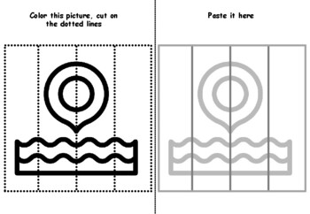 39 Ocean Cutting Skills, Coloring Pages, Motor Skills
