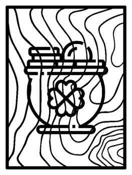 39 St Patrick's Day Early Finisher Activities, Pop Art Coloring Pages