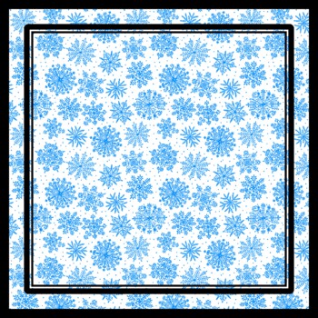 4 by 4 feet, 4 Large Christmas, Winter, Snowflakes Bulletin Boards
