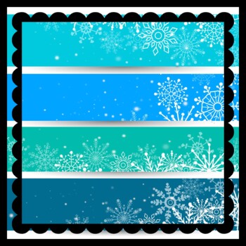 4 Christmas Bulletin Boards 4x4 ft Hallway Project, Winter Decorations