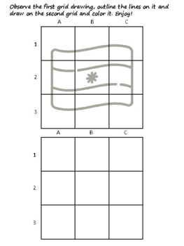 40 Diwali Autumn Festival Easy Grid Drawing Activities, Diwali Autumn Festiva