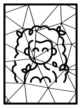 40 Mother Earth Day Polygon Coloring Pages, Early Finisher Activities