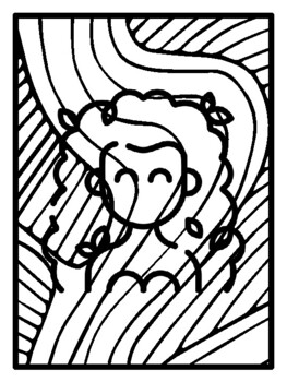 40 Mother Earth Day Pop Art Inspired Coloring Pages, Early Finisher