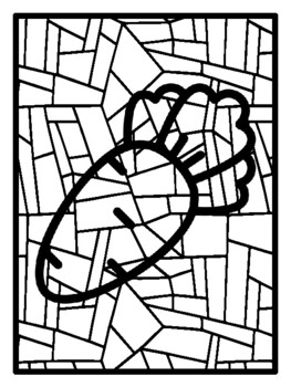 41 Easter Geometric Coloring Pages, Early Finisher Activities