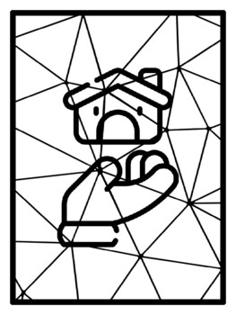 42 Family Polygon Coloring Pages, Early Finisher Activities
