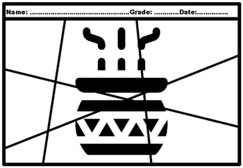 43, Hinduism Culture, Food, Gods Silhouette Pop Coloring Pages