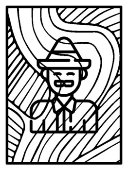 43 Mexico Pop Art Inspired Coloring Pages, Early Finisher