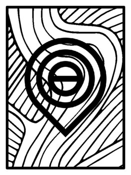 43 Poland Pop Art Inspired Coloring Pages, Early Finisher