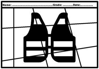 44, Beach And Sea Silhouette Pop Coloring Pages