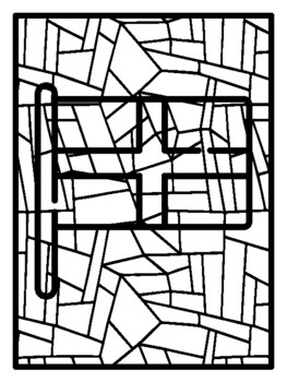 44 England Geometric Coloring Pages, Early Finisher Activities