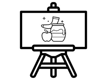 44 Holidays Around The World Coloring Pages, Easel Theme, Early Finisher
