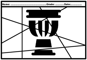 44, Mexico Unit Silhouette Pop Coloring Pages