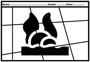 45, Diving Silhouette Pop Coloring Pages