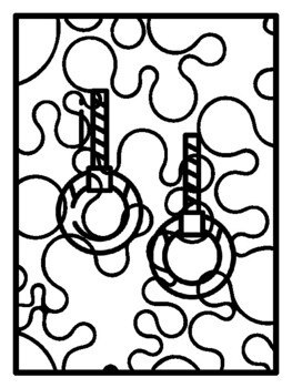 45 Fitness End of Year Activities, Pop Art Coloring Pages