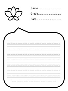 46 Mid Autumn Festival K-5 Picture Writing Prompts