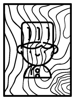 47 Cooking Early Finisher Activities, Pop Art Coloring Pages