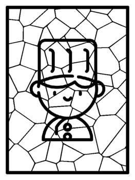 47 Cooking Mosaic Coloring Pages
