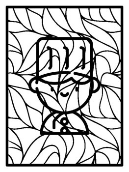 47 Cooking Pop Art Inspired Coloring Pages, Early Finisher