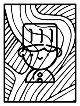 47 Cooking Pop Art Inspired Coloring Pages, Early Finisher