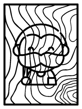 47 Mardi Gras Early Finisher Activities, Pop Art Coloring Pages