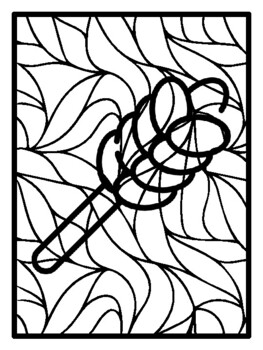 47 Thanksgiving Pop Art Inspired Coloring Pages, Early Finisher