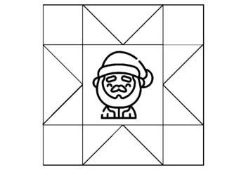 48 Christmas Holiday, Classroom Quilt, Coloring Pages