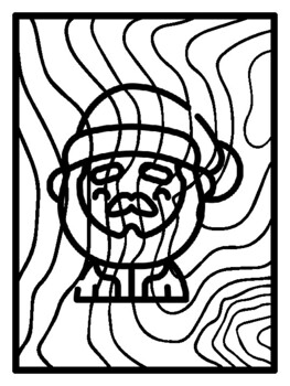 48 Christmas Holiday Early Finisher Activities, Pop Art Coloring Pages