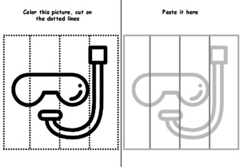48 Holidays Cutting Skills, Coloring Pages, Motor Skills