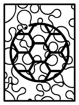 48 Holidays End of Year Activities, Pop Art Coloring Pages