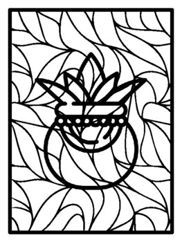 48 India Diwali Pop Art Inspired Coloring Pages, Early Finisher