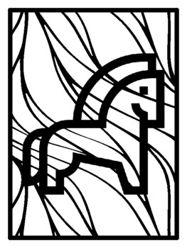 48 Zoo Early Finisher Packet, Pop Art Coloring Pages