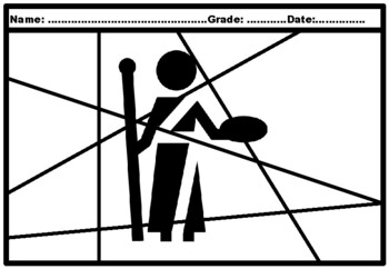 50, Ancient Greek Mythology Silhouette Pop Coloring Pages