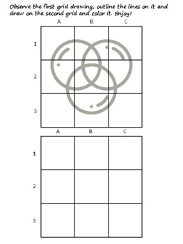 50 Artistic Studio Easy Grid Drawing Activities, Artistic Studio Art