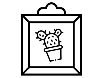 50 Flowers Coloring Pages, Picture Frame Theme, Early Finisher