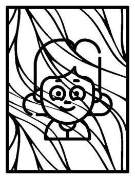 50 Grandparents Early Finisher Packet, Pop Art Coloring Pages