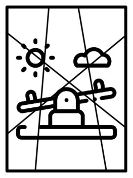 50 Kindergarten Playground Coloring Pages, Pop Art Early Finisher