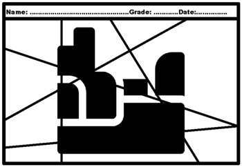 50, Landforms Silhouette Pop Coloring Pages
