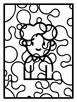 50 My Family End of Year Activities, Pop Art Coloring Pages
