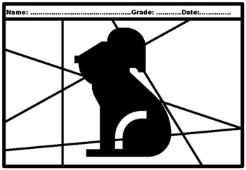 50, Mystery Animals Silhouette Pop Coloring Pages