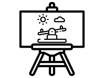 50 Playground Coloring Pages, Easel Theme, Early Finisher